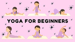 Easy Yoga for Beginners | Improve Posture & Flexibility for Kids | Yoga for Children