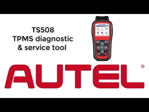Using the Autel TS508 for Placard Change