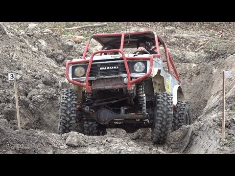 Offroad trial Bezděkov 2019 - Suzuki Samurai - sekce 2