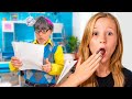 Nastya Shows How To Be Respectful In School