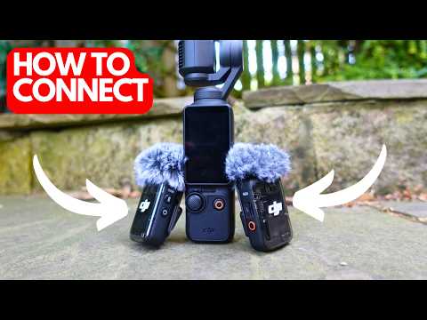HOW to CONNECT Two DJI Mic 2's to DJI OSMO Pocket 3