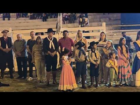 Opening ceremony of the 1st Arena Night at the XXV Herval International Rodeo!