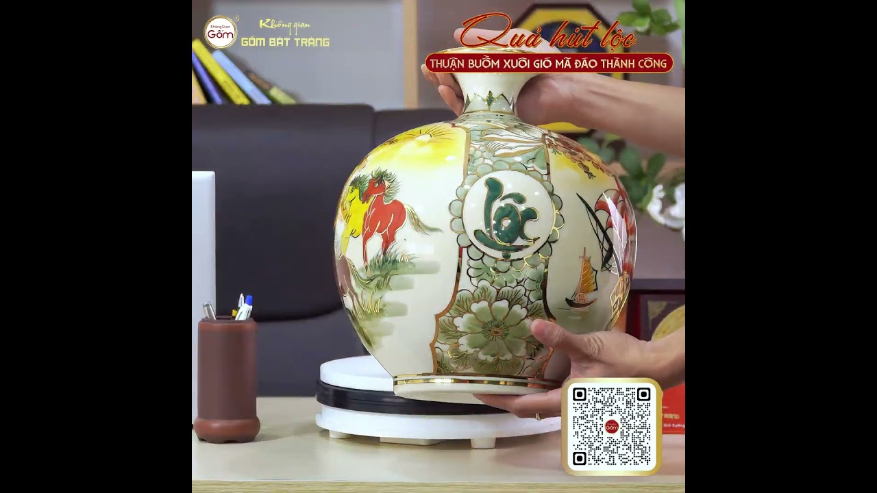 Quả Hút Lộc Thuận Buồm Xuôi Gió Mã Đáo Thành Công Huỳnh Bảo Vẽ Vàng