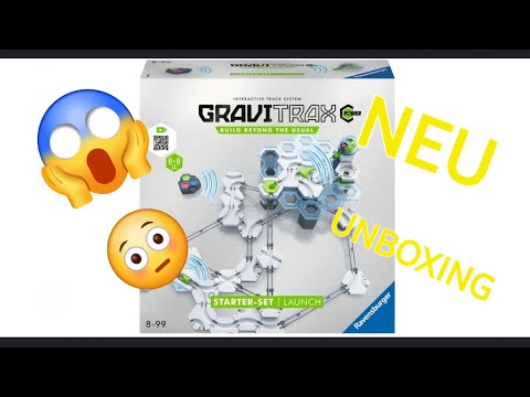 Unboxing GraviTrax POWER 🔋🔋 STARTER SET LAUNCH & EXTENSION INTERACTION // ausgepackt & ausprobiert