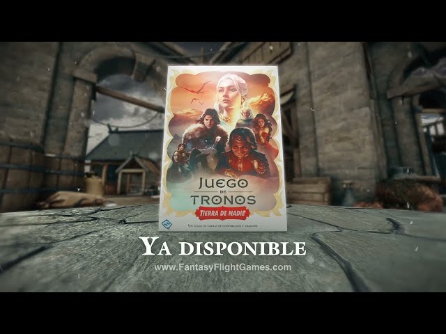 Juego de mesa Asmodee Juego de Tronos: Tierra de Nadie 3-6 jugadores español video