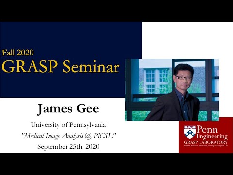 [VIRTUAL] Fall 2020 GRASP Seminar Series: James Gee - September 25th