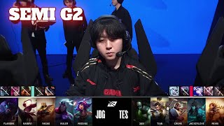 TES vs JDG - Game 2 | Semi Final S14 LPL Spring Playoffs 2024 | JD Gaming vs Top Esports G2 full