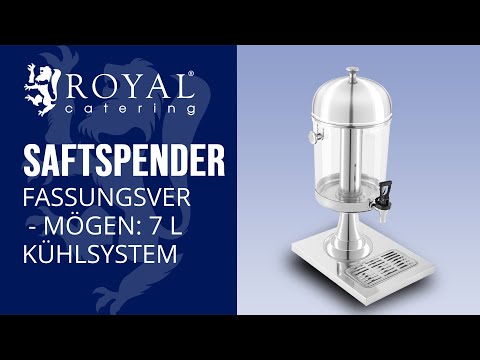 Video - Saftspender - 7 Liter