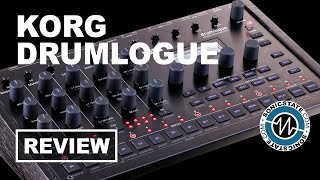 Video thumbnail for Korg Drumlogue Hybrid Drum Machine - SonicLAB Review by sonicstate