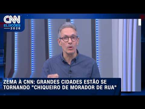 Zema defende recolher morador de “chiqueiro” na rua que negue tratamento | CNN ELEIÇÕES