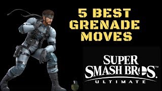 5 Best Moves With Snake&#39;s Grenades Super Smash Bros. Ultimate