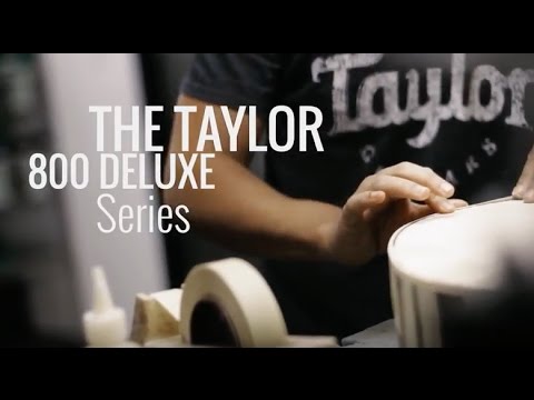 800 Deluxe Series Acoustic Guitars - Taylor Guitars