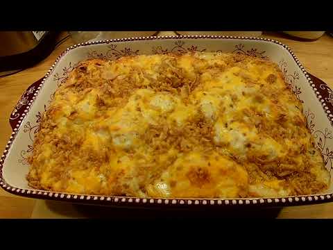 Easy, Delicious French Onion Chicken Bubble Up Bake!