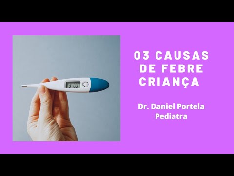 Causas de febre na criança maior de 1 ano