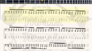 Impaled Nazarene   Steelvagina BASS GUITAR TAB