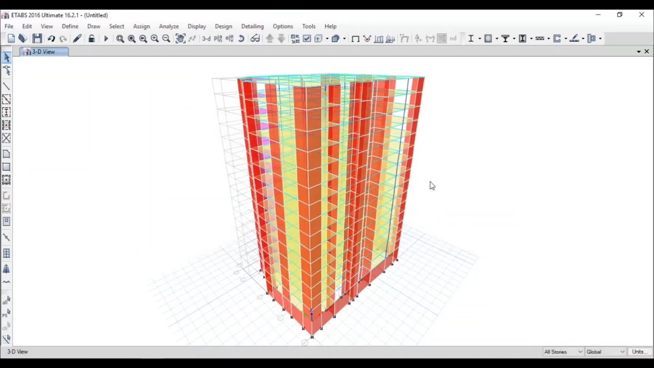 Diseño de edificio de 15 pisos con Etabs según NSR-10