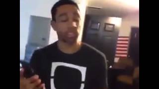 Kingbach vine "Hey What Up, BITCH ?!"