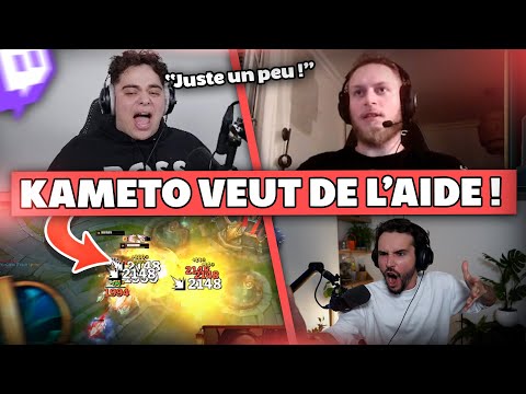 KAMETO VEUT DE L'AIDE... - Best of LoL #444 Réactions