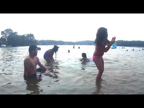 My kid's Summer 2014 Marlborough Memorial Beach