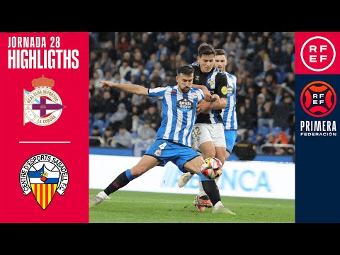 Resumen #PrimeraFederación | RC Deportivo 1-1 CE Sabadell FC | Jornada 28, Grupo 1