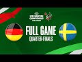 QTR-FINALS: Germany v Sweden | Full Basketball Game | FIBA U16 European Championship 2022 - Div. B