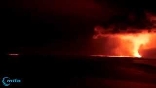 Bardarbunga 24 25 oct Jon Hassell timelapse