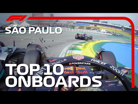 F1第21戦ブラジルGP 決勝レースのオンボード映像まとめ動画