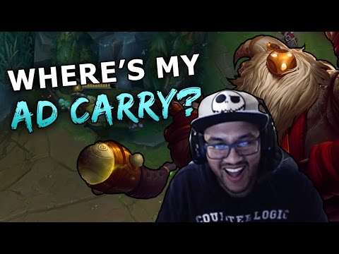 Aphromoo - WHERE'S MY ADC? | League of Legends Stream Highlights / Funny Moments