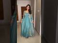 Meesho Sarees Converted Into Beautiful Long Frocks Trendingdress Viralshorts Ytshorts Youtube