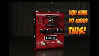 Friedman Fuzz Fiend Tube Fuzz Pedal - What To Know & Where To Buy