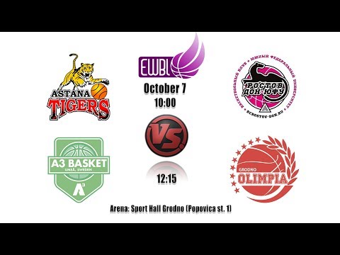A3 Basket vs Olimpia Grodno 07.10.2018