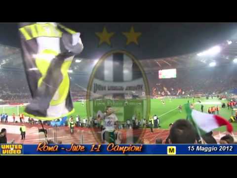Roma - Juve 1-1 campionato 2011-12 Campioni visti dalle Curve