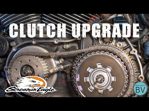 Bikervation - Upgrading clutch to the Screamin Eagle Clutch kit #38002-04 on my Harley XL1200R.