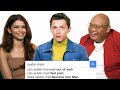 Tom Holland Zendaya amp Jacob Batalon Ans Tom Holland Zendaya amp Jacob Batalon Ans