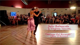 Julio Balmaceda y Virginia Vasconi - Milonga Del Recuerdo(Juan D'Arienzo)