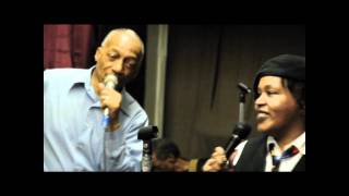 I heard them singing.