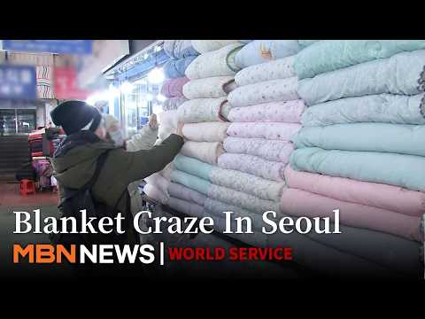 Seoul Market’s Blankets Become Must-Buy Item for Tourists