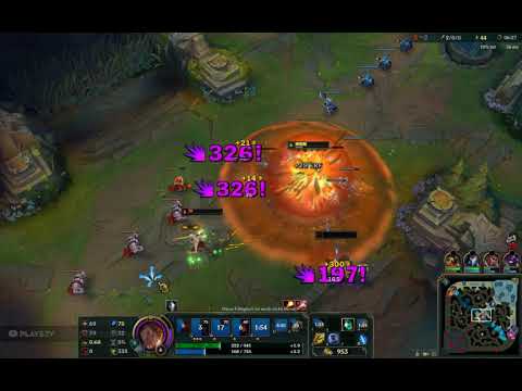 Swain 1vs2 Doublekill (Don`t gank me again)