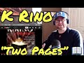 K-rino - Two pages (Reaction)