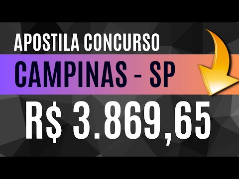 Apostila para Agente de Fiscalização (Concurso Campinas - SP 2025)