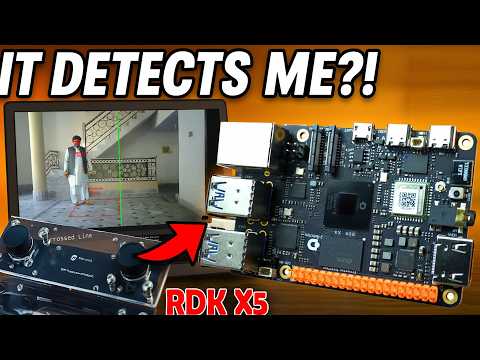 RDK X5 + YOLO Control Any Device Using Just a Camera! Real Time Object Detection