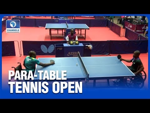 Para-Table Tennis Open Reaches Final Stage On Saturday