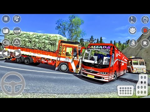 Indian Truck Cargo Simulator 2020 - Offroad Trucks Driving Game | Android Gameplay