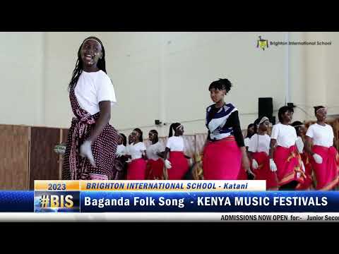 Baganda Folk Song by Brighton International School live 2023 Kenya national Music Festivals #shorts