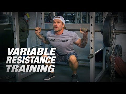 Chains &amp; Resistance Bands with Squats | Variable Resistance Training (VRT) |  ATT