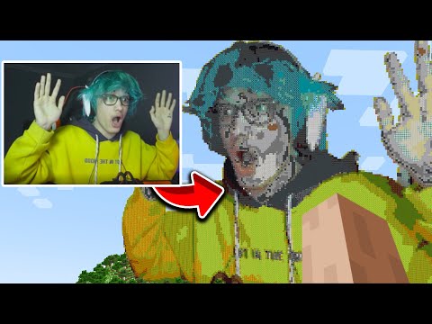 minecraft yapı kapışması AMA gerçek kamera ile TROLLEDİM!