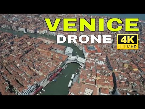 #Venice from above 🌎 Grand Canal and Piazza #SanMarco 4K #ItalyDrone DJI Air 2S.