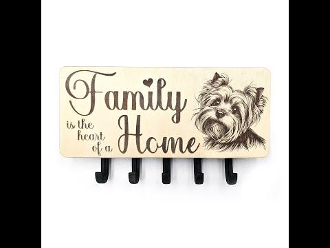 Gone Fishing Key Ring Holder