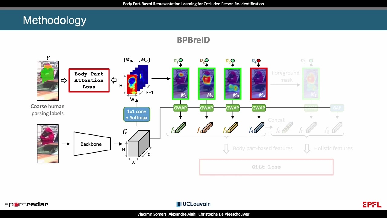 Body Part-Based Representation Learning for Occluded Person Re-Identification