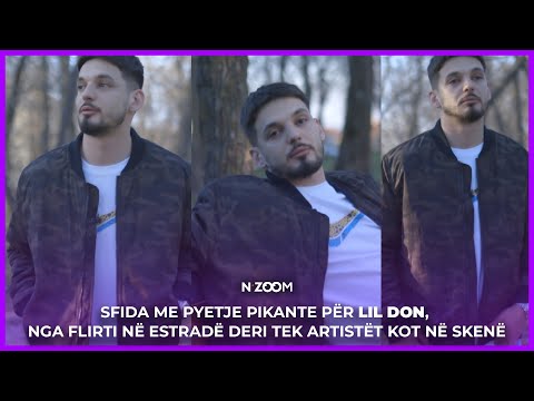 Sfida me pyetje pikante për Lil Don, nga flirti në estradë deri tek artistët kot në skenë